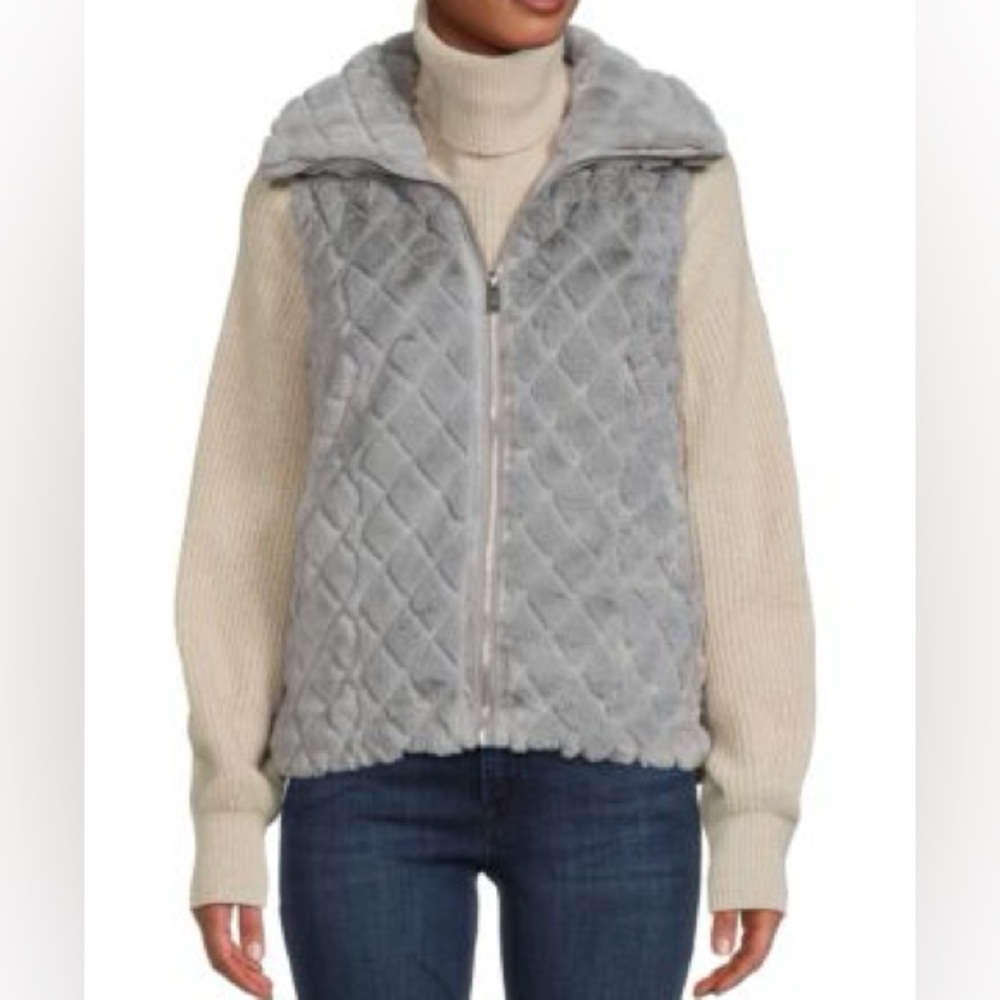 Carmen • Quilted Faux Fur Vest